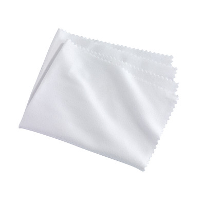 Mikrofaser-Brillenputztuch CLEAN UP,weiß