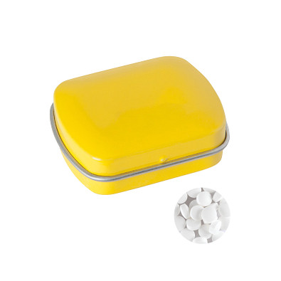 Mini-Mints-Dose Pocket, gelb