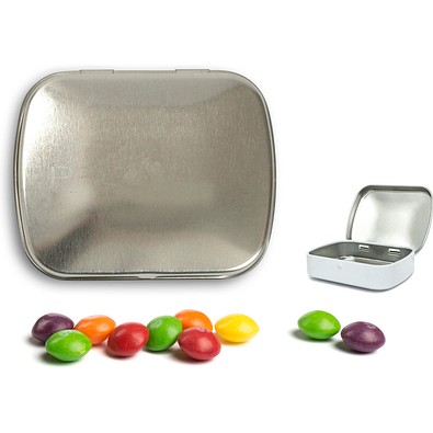 Mini Nostalgiedose, 20 g, Skittles, blank, ohne Druck