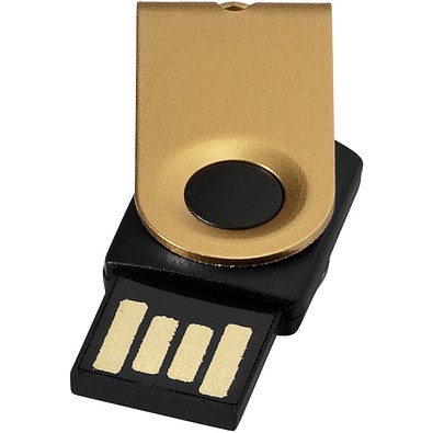 Mini USB-Stick, gold, 16GB