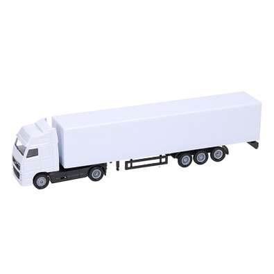 Miniatur-Fahrzeug Volvo Truck, weiß