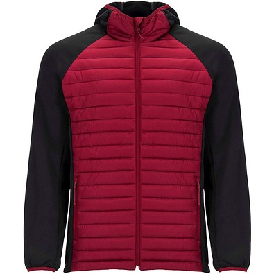 Minsk Hybrid Thermojacke Unisex, rot, XL