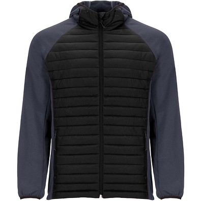 Minsk Hybrid Thermojacke Unisex, schwarz, XL