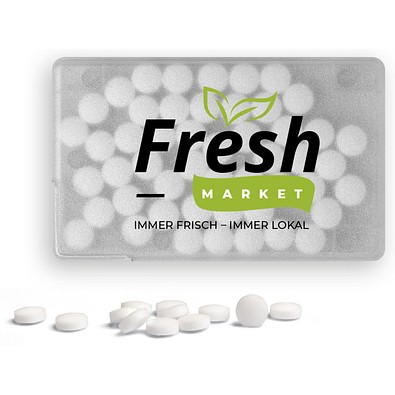MintCard, 7 g, transparent, inkl. Druck