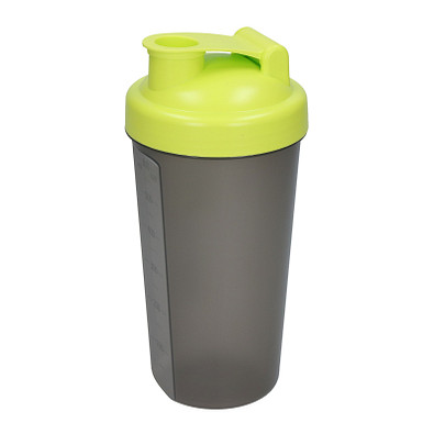 Shaker Protein, 0,6 l, lemon/transluzent-grau