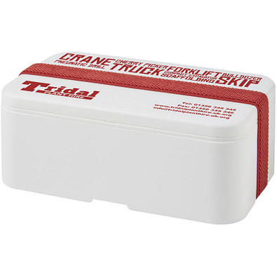 MIYO Lunchbox, weiß, rot