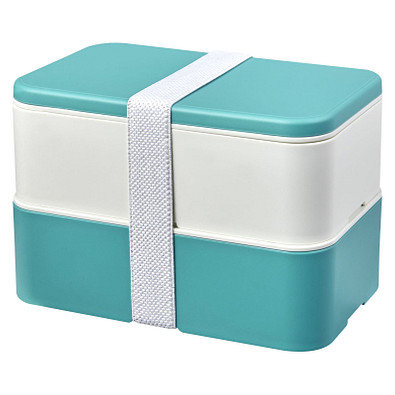 MIYO Renew Doppel-Lunchbox, riffblau