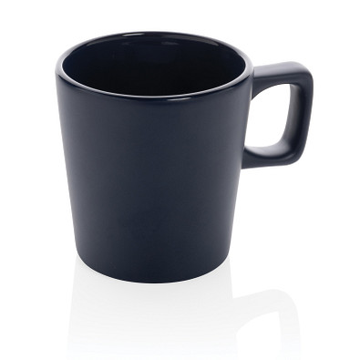 Keramik-Kaffeetasse Alva, 300 ml, navy blau