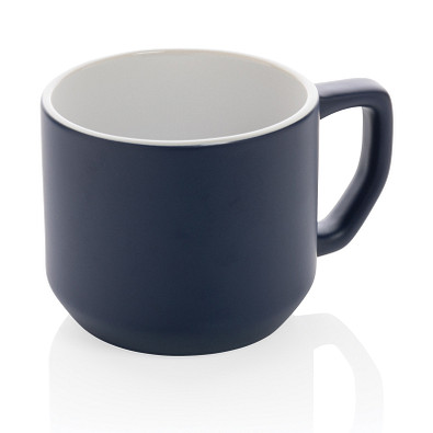 Keramiktasse Calla, 350 ml, navy blau