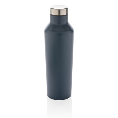 XD COLLECTION Vakuum-Flasche aus Stainless Steel, 500 ml, blau