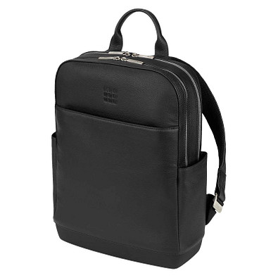 Moleskine Classic Pro Rucksack aus Leder, schwarz