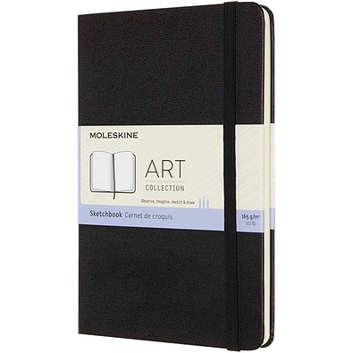 Moleskine Medium Art Skizzenbuch, schwarz