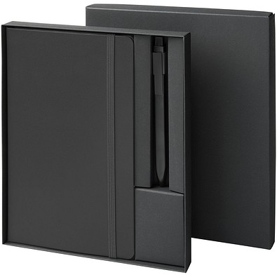 Moleskine-Notizbuch- und Stift-Geschenkset, schwarz