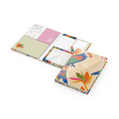 Geiger-Notes Monaco Bookcover Haftnotiz Kombi-Set, inkl. Druck, gloss