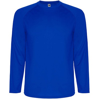 Montecarlo Langarm Sport-Shirt für Männer, blau, XL