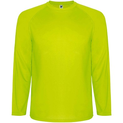 Montecarlo Langarm Sport-Shirt für Männer, Fluor Yellow, XL