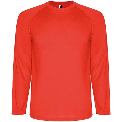 Montecarlo Langarm Sport-Shirt für Männer, rot, 2XL