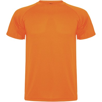 Montecarlo Sport T-Shirt für Kinder, Fluor Orange, 4