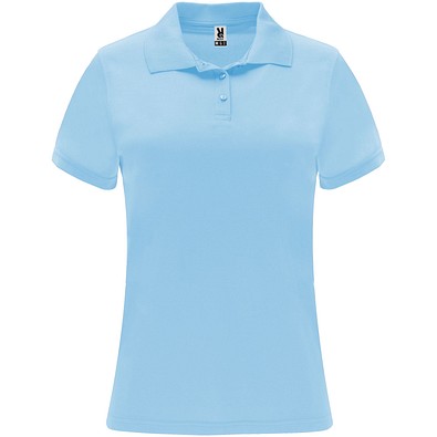 Monzha Sport Poloshirt für Damen, himmelblau, M