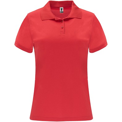 Monzha Sport Poloshirt für Damen, rot, 2XL