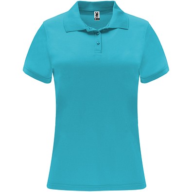 Monzha Sport Poloshirt für Damen, türkis, XL