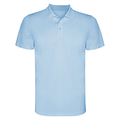 Monzha Sport Poloshirt für Herren, himmelblau, XL