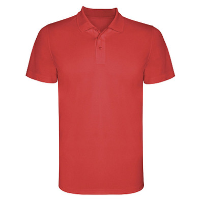 Monzha Sport Poloshirt für Herren, rot, 2XL