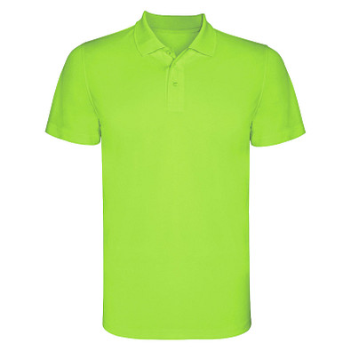 Monzha Sport Poloshirt für Kinder, Lime / Green Lime, 12