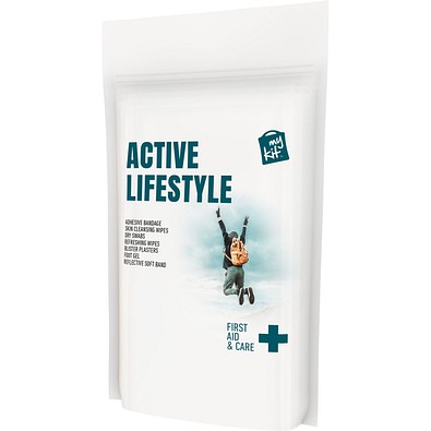 MyKit Active Lifestyle Erste-Hilfe in Papiertasche, weiss