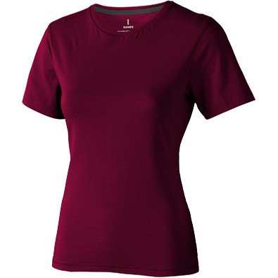 ELEVATE Damen T-Shirt Nanaimo, bordeaux, S