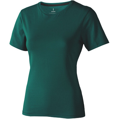 ELEVATE Damen T-Shirt Nanaimo, waldgrün, XXL