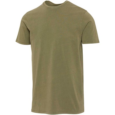 Nanaimo Kurzärmeliges T-Shirt für Herren im Washed Look, 160 g/m2, waldgrün, 3XL