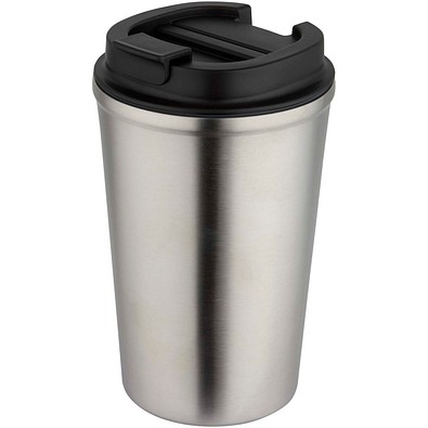 Newport 350 ml doppelwandiger, vakuumisolierter Becher aus Edelstahl, mattsilber