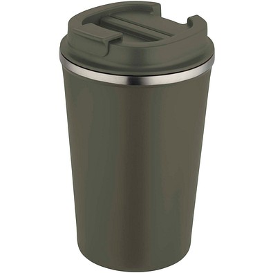 Newport 350 ml doppelwandiger, vakuumisolierter Becher aus Edelstahl, waldgrün