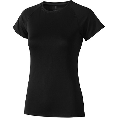 ELEVATE Damen T-Shirt Niagara cool fit, schwarz, L