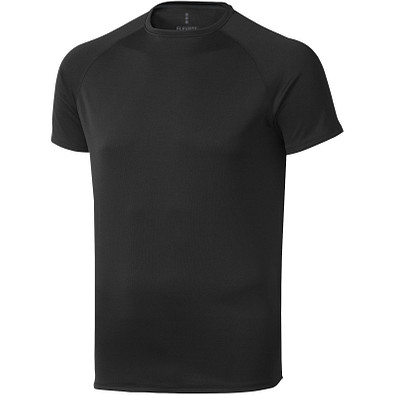 ELEVATE Herren T-Shirt Niagara cool fit, schwarz, S