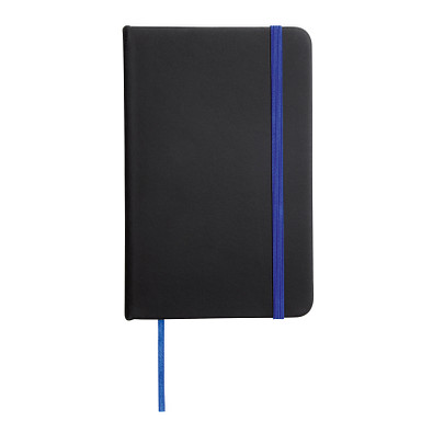 Notizbuch LECTOR im DIN-A6-Format,blau, schwarz