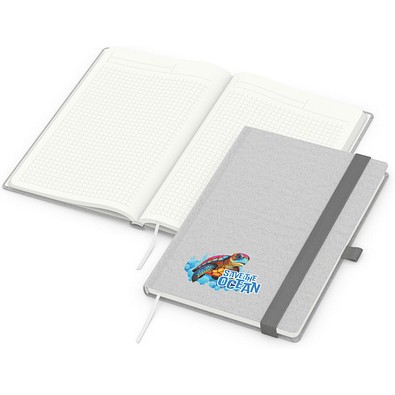 Notizbuch Ocean-Book Recycling, hellgrau