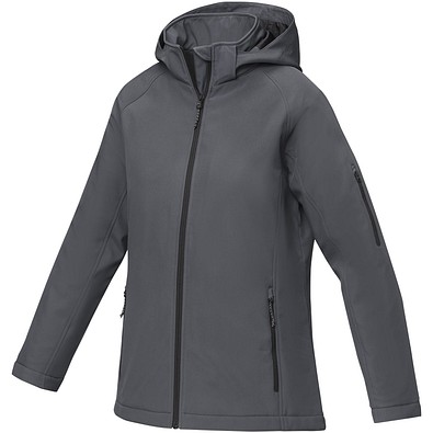 Notus wattierte Softshell Damenjacke, storm grey, L