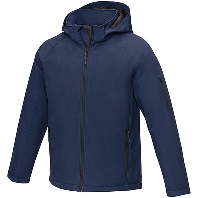 Notus wattierte Softshell Herrenjacke, navy, XS