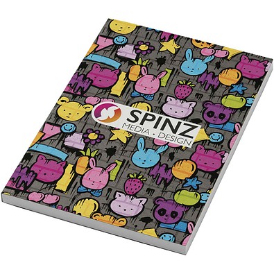 Novella Austen A5 Softcover Notizbuch, grau, 100 pages