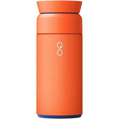Ocean Bottle 350 ml Brew Flask, Sun Orange