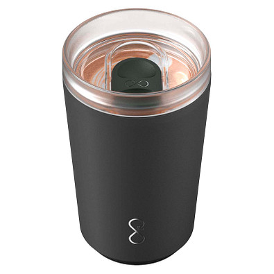 Ocean Bottle 350 ml vakuumisolierter Isolierbecher, Obsidian Black