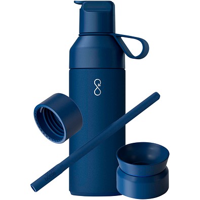 Ocean Bottle 500 ml 3 in 1 Set, Ozeanblau
