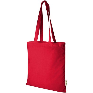 Odisha 140 g/m² OCS Bio-Tragetasche 7L, rot