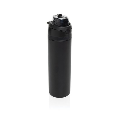 Omni Sip verschließbare Flasche aus RCS-reSteel, 700ml, schwarz