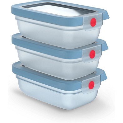 Oneclick Value Set Blau, transparent/blau