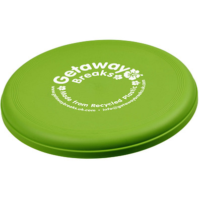 Orbit Frisbee aus recyceltem Kunststoff, limone