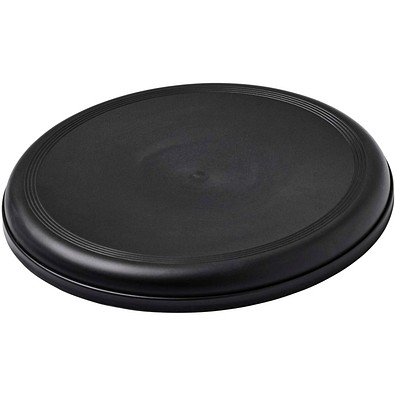 Orbit recycled plastic frisbee, schwarz