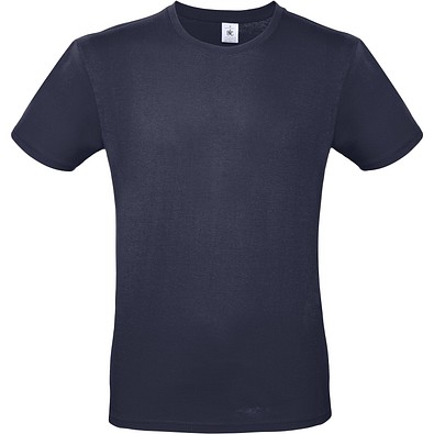 B&C Collection Unisex T-Shirt, dunkelblau, S